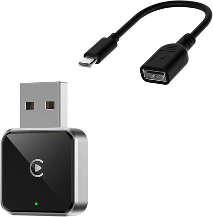 Wireless CarPlay Adapter for Apple iPhone, Converts Wired to CarPlay Wireless by WarmSea