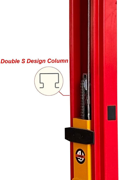 11000lbs 2 Post Lift Clearfloor Car Lift Auto Truck Hoist Lift Home Garage Shop - Image 4