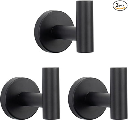 NearMoon Bath Towel Hooks- SUS 304 Stainless Steel Robe Hook Holder, Heavy Duty by NearMoon
