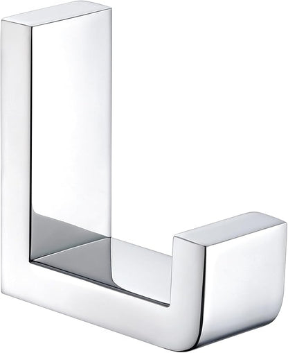 Angle Simple Towel Robe Hook Polished Chrome, 304 Stainless Steel Bathroom Hook by AngleSimple