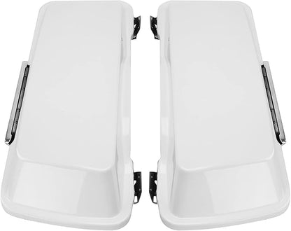 Green-L White Hard Saddlebags Fit - Image 5