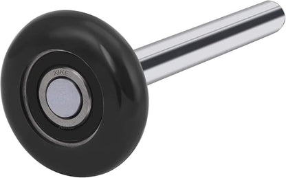 XiKe 12 Pack Black 2" Nylon Garage Door Roller 4" Stem, Quiet/Durable and High - Image 5