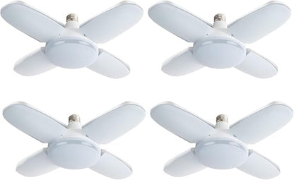 LED Garage Lights 4 Pack, 80W LED Shop Light by Coomoors