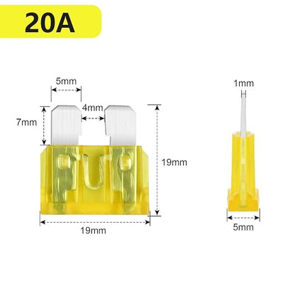 20 Amp Standard Fuse, 20A Car Blade Fuses - Image 4