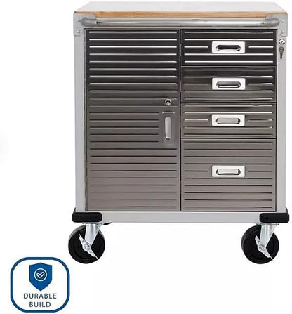 Heavy Duty Rolling Storage Cabinet - Image 5