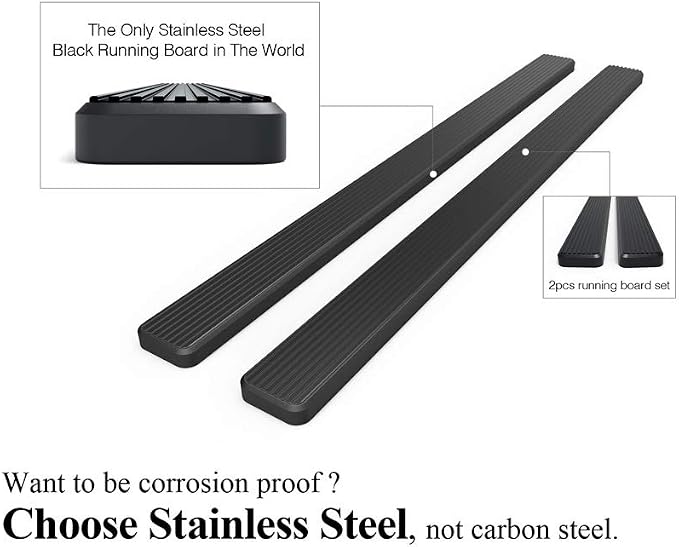 APS Wheel to Wheel Running Boards 6in Compatible - Image 5