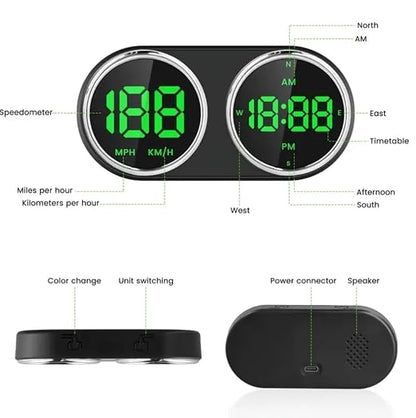 GPS Heads Up Display for Cars Digital Dashboard Speedomete - Image 8