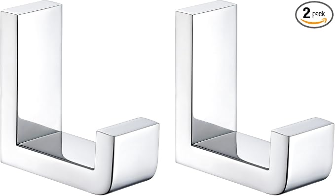 Angle Simple Towel Hooks, SUS 304 Stainless Steel Robe Coat Hooks by AngleSimple