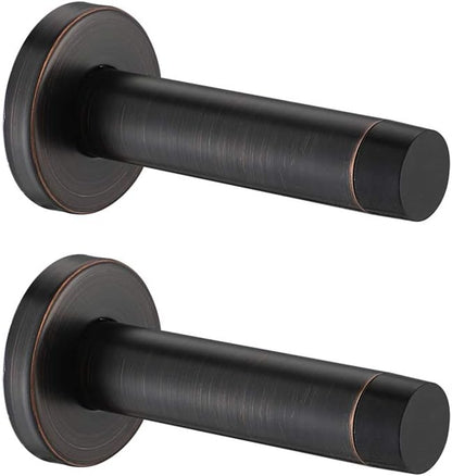 JQK Door Stopper Oil Rubbed Bronze, 304 Stainless Steel Thicken 1mm Sound by Homeimprovement
