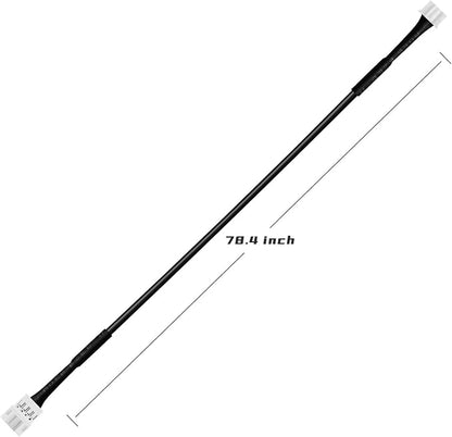 Acrylic Interior Car LED Strip Light Extension Wire 78.7inch, which fit - Image 2