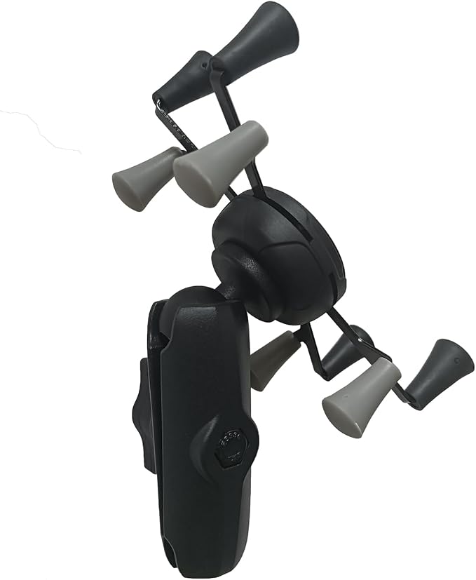 Strg Phone Holder with Composite Double Socket Arm Compatible with RAM B Size - Image 2