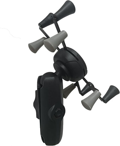 Strg Phone Holder with Composite Double Socket Arm Compatible with RAM B Size - Image 2