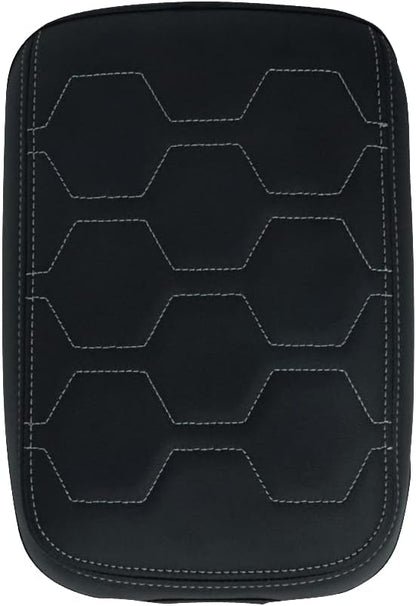 Muslogy for Frontier Center Console Pad Armrest Box Cover Vegan Leather Soft - Image 7
