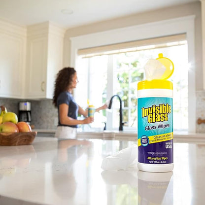 Invisible Glass 90160 Glass Cleaning Wipes Perfect - Image 5