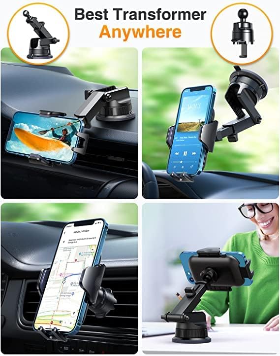 VANMASS Car Phone Holder Cell Phone Mount - Image 3