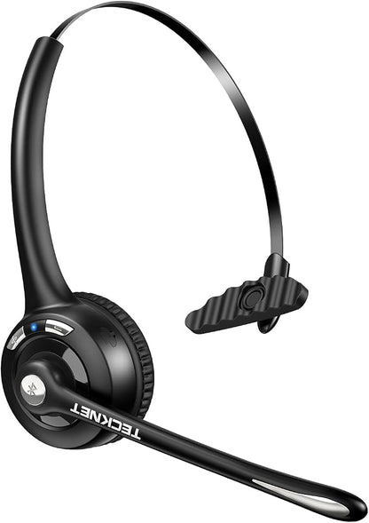 TECKNET Bluetooth Headset, Wireless Headset by Tecknet
