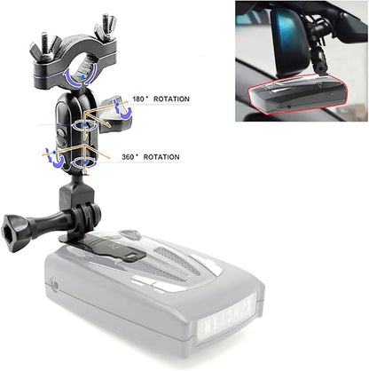 Radar Detector Rearview Mirror Stem Mount - Image 4