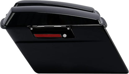 Green-L Hard Saddlebags with Black Latches Fit - Image 2