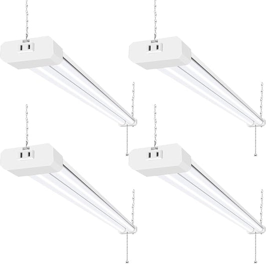 hykolity 4 Pack 4FT Linkable LED Shop Light by hykolity