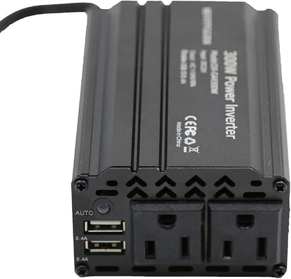 300W Power Inverter DC 12V to 110V AC Car Inverter - Image 6