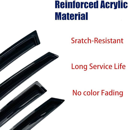 94608 Original Side Window Wind Deflector, Window Visor fit - Image 3