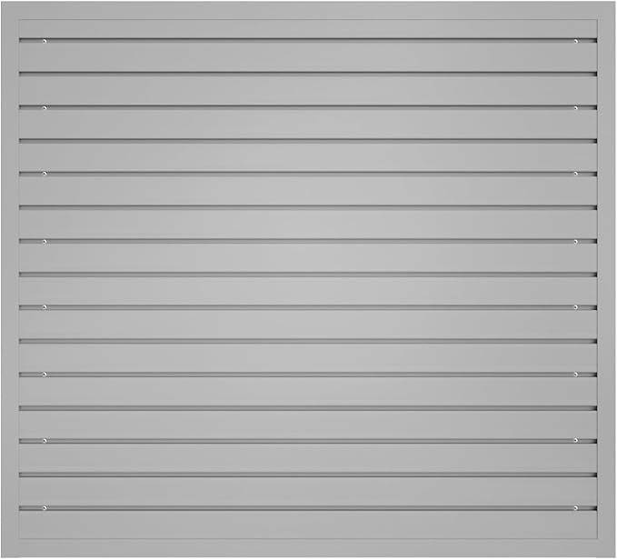 NeatiEase Slatwall Panel Wall Storage Systems, 4 x 4ft Slat Wall Paneling by NeatiEase