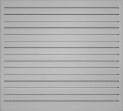 NeatiEase Slatwall Panel Wall Storage Systems, 4 x 4ft Slat Wall Paneling by NeatiEase