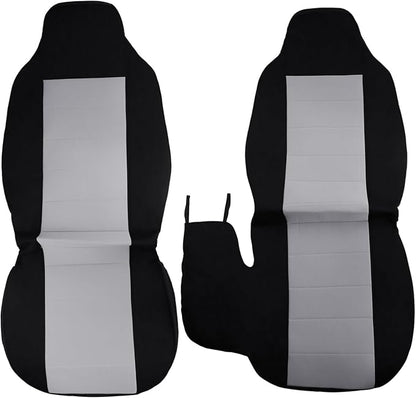 Front Car Seat Covers for 2004-2012 Ford Ranger, Front High Back 60/40 Split by Kohnkdllc