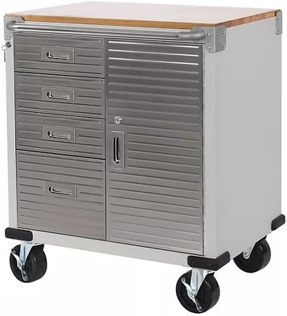 Heavy Duty Rolling Storage Cabinet by Unknown