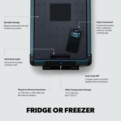 Dometic CFX2 28-Liter Portable Refrigerator and Freezer, Powered by AC/DC - Image 3