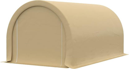Outsunny 10' x 16' Carport, Heavy Duty Portable Garage Storage Tent - Image 8
