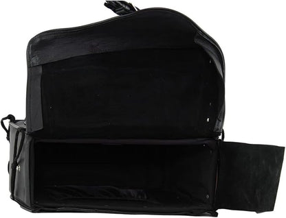 GARGOYLE BELLS Genuine Leather Motorcycle Saddle Bags Motorcycle Luggage Bag - Image 8