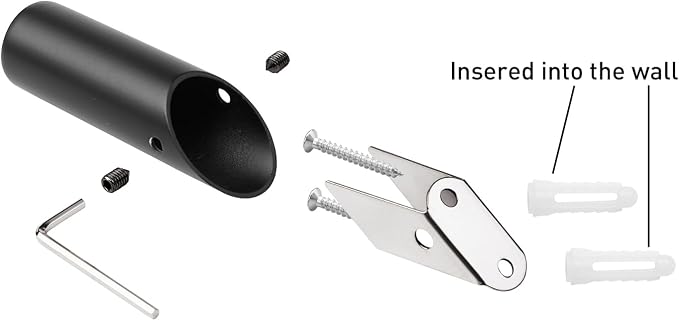 NINETREX Black Wall Hooks Matte Black Towel Hook Modern Robe Hooks SUS 304 - Image 5