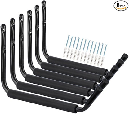 Heavy Duty 13 Inches Jumbo Arm Indoor Outdoor Storage Wall Hooks, Garage and by Whrsinlor