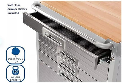 Heavy Duty Rolling Storage Cabinet - Image 6