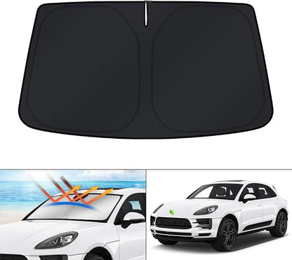 KUST Windshield Sun Shade for 2014-2025 2026 Porsche Macan Accessories Sunshade by KUST