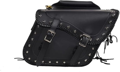 Synthetic Leather Motorcycle Luggage Bag by GARGOYLEBELLS