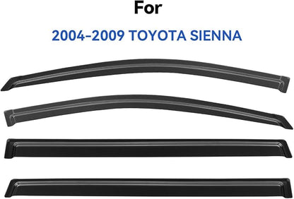 Window Visors Rain Guards Shield - Image 2