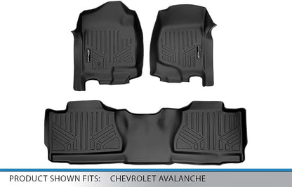 MAXLINER Custom Fit Floor Mats 2 Row Liner Set Compatible - Image 5