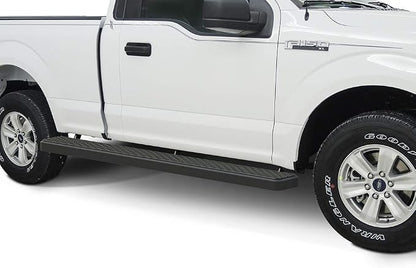 APS Running Boards 6-inch Black Compatible by APS