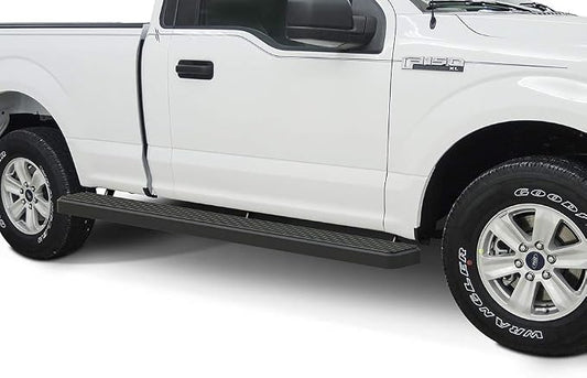 APS Running Boards 6-inch Black Compatible by APS