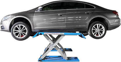 M&E 7700lbs Mid Rise Scissor Lift Pneumatic Release Auto Lift Car Lift 220V - Image 4