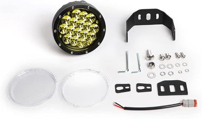 EXZEIT 5 Inch Amber LED Driving Lights - Image 4