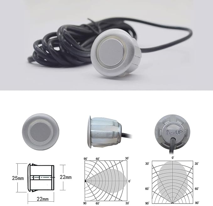 Car Parking Sensors Kit Reverse Radar parktronic System Auto Electronics - Image 7