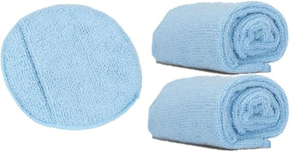 Leather CPR Microfiber Applicator Sponge & 2pcs 16in Towels by CPRCleaningProducts