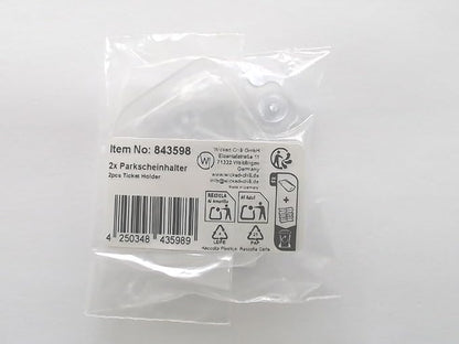 2X Parking Permit, Ticket and Note Holder - Image 8