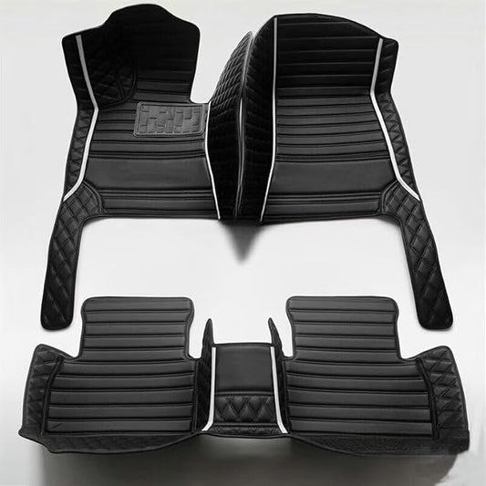 Custom Artificial Leather Waterproof All-Weather Car Floor Mats Fit by SLFCWA