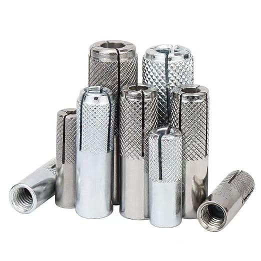 Wensilon 5/8"-11 Premium Stainless Steel Drop in Anchors Assortment, Knurled - Image 5