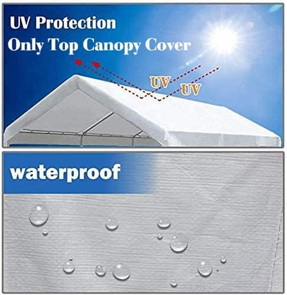 10'x20' Carport Replacement Top Canopy Cover - Image 3