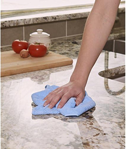 Unger 12” x 12” Microfiber Cloth Variety Set, 3 Pack, All-Purpose Cleaning - Image 2